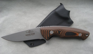 Orange and Black G10 Hunter with Black Liners
